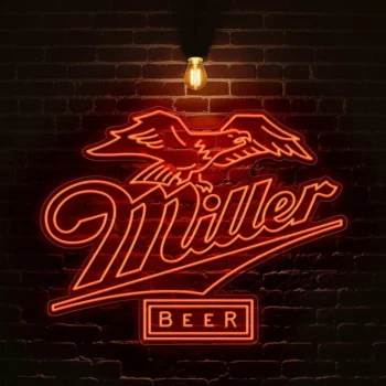 Miller Lite Neon Sign – The Trusted Choice for Home Bars & Man Caves