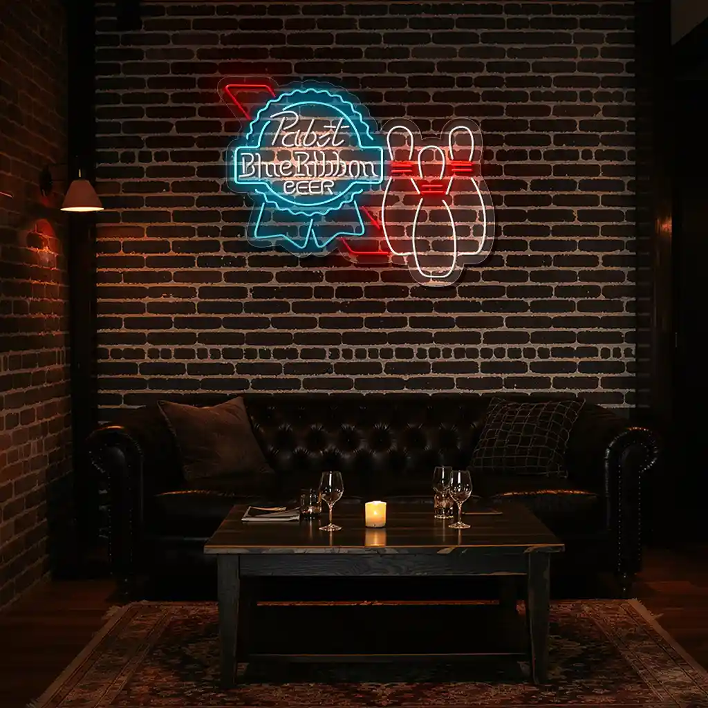 bowling alley neon signs vintage beer and bowling decor 5 bowling alley neon signs vintage beer and bowling decor 5