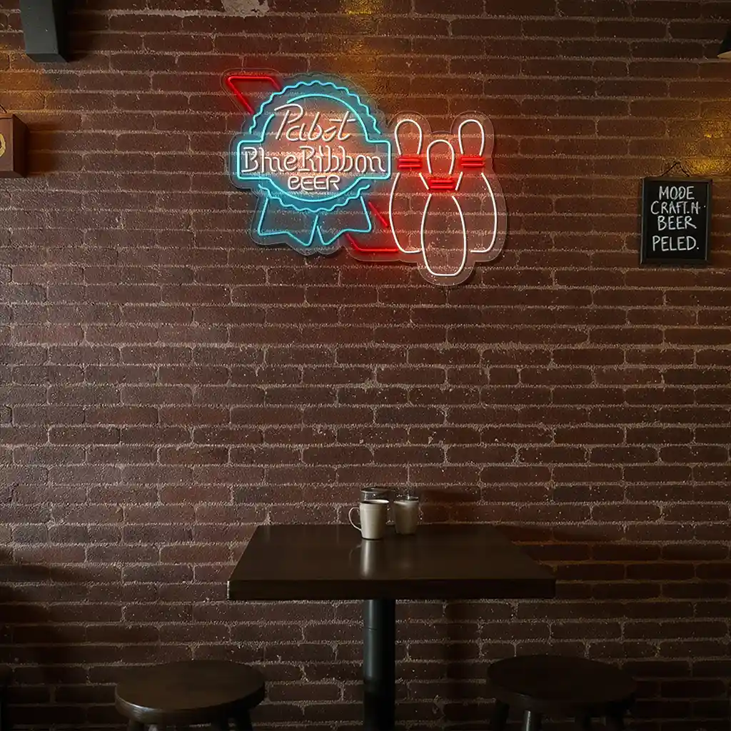 bowling alley neon signs vintage beer and bowling decor 8 bowling alley neon signs vintage beer and bowling decor 8