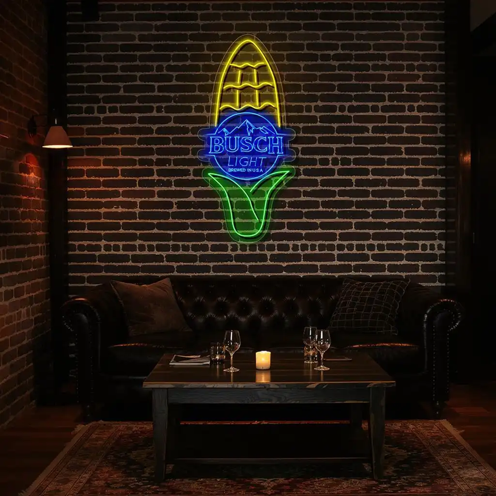 bright and bold busch light neon sign for unique home decor new arrival bright and bold busch light neon sign for unique home decor new arrival