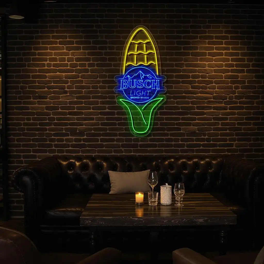 bright and bold busch light neon sign for unique home decor premium grade bright and bold busch light neon sign for unique home decor premium grade