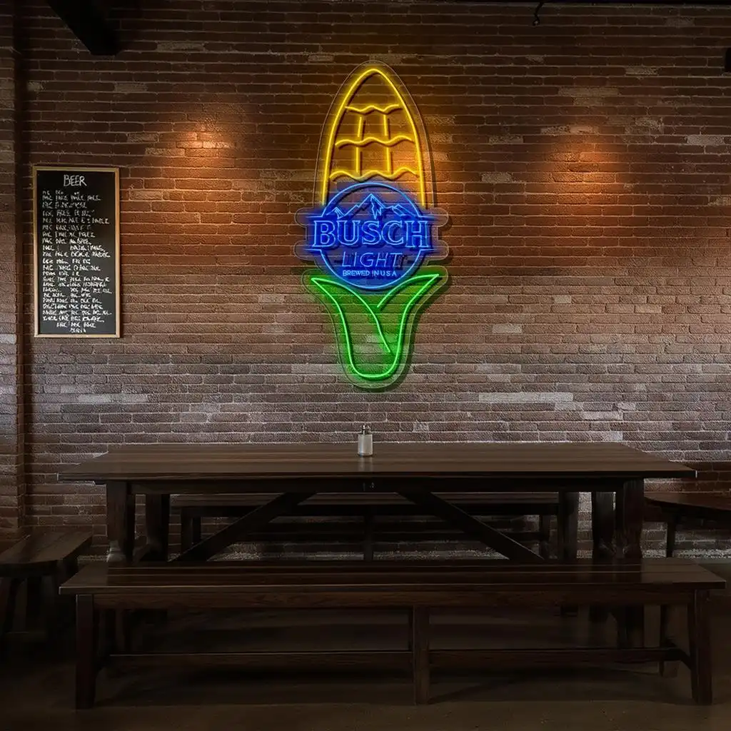 bright and bold busch light neon sign for unique home decor top rated bright and bold busch light neon sign for unique home decor top rated