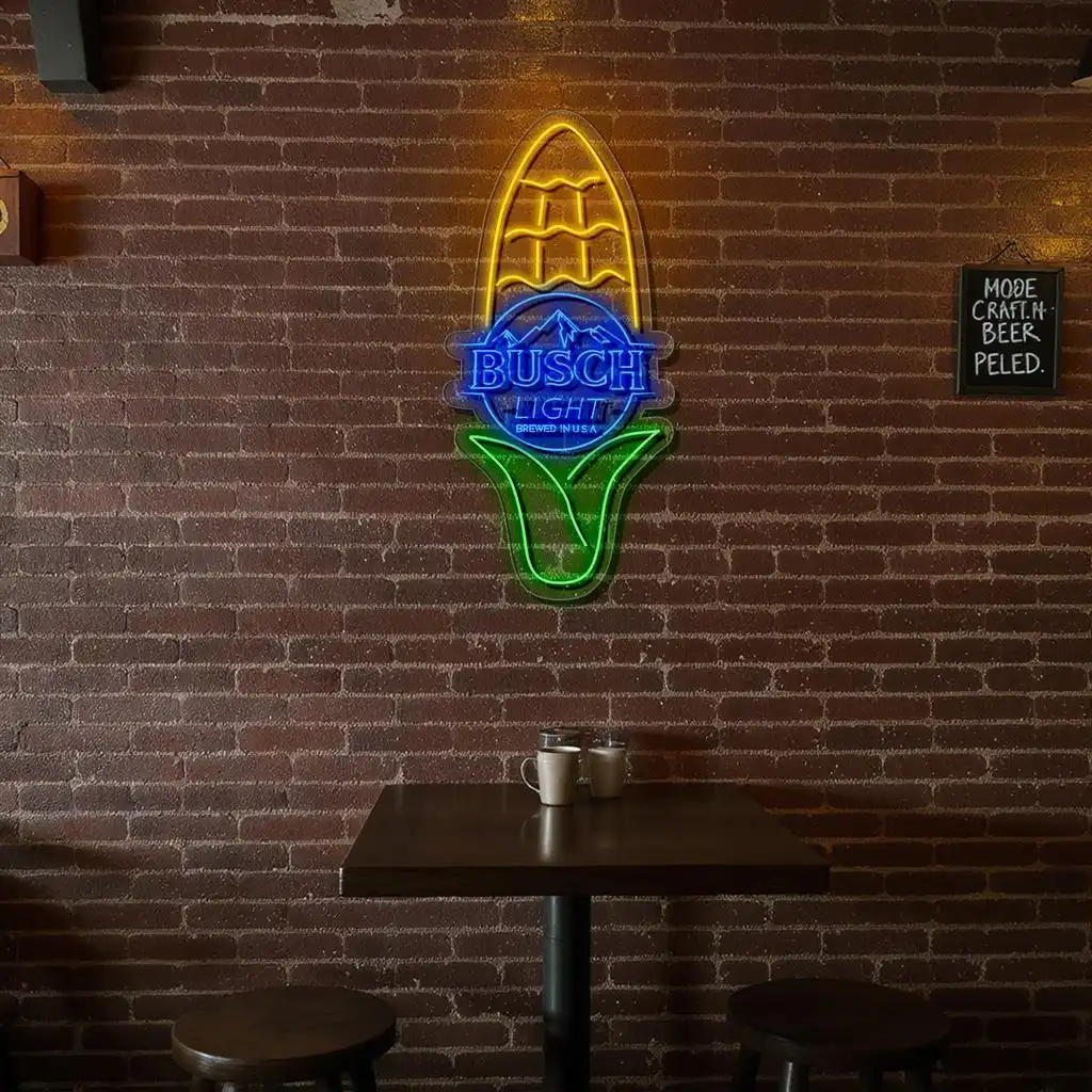 bright and bold busch light neon sign for unique home decor trendy bright and bold busch light neon sign for unique home decor trendy