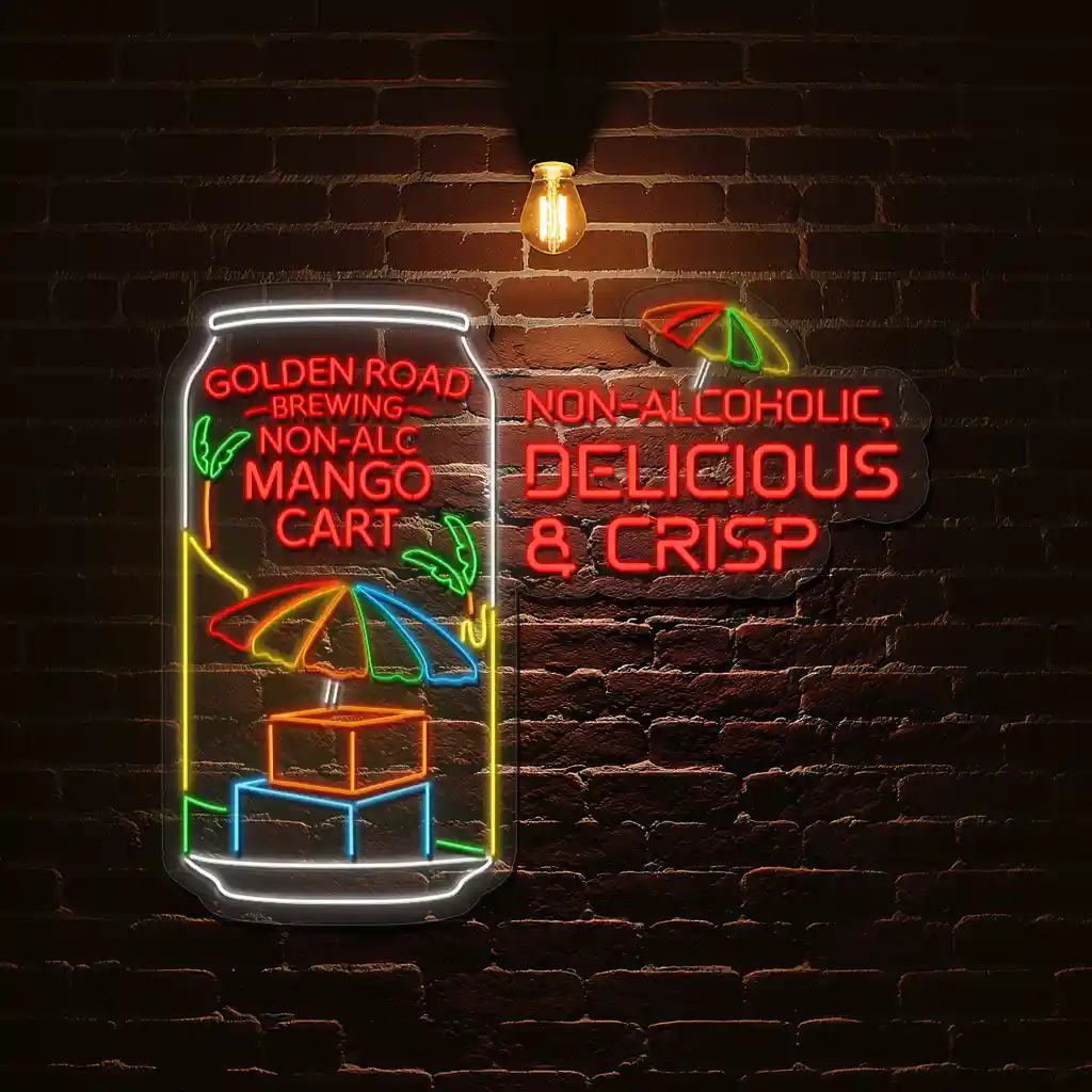 bright neon signs for non alcoholic mango cart drinks and fun best selling bright neon signs for non alcoholic mango cart drinks and fun best selling