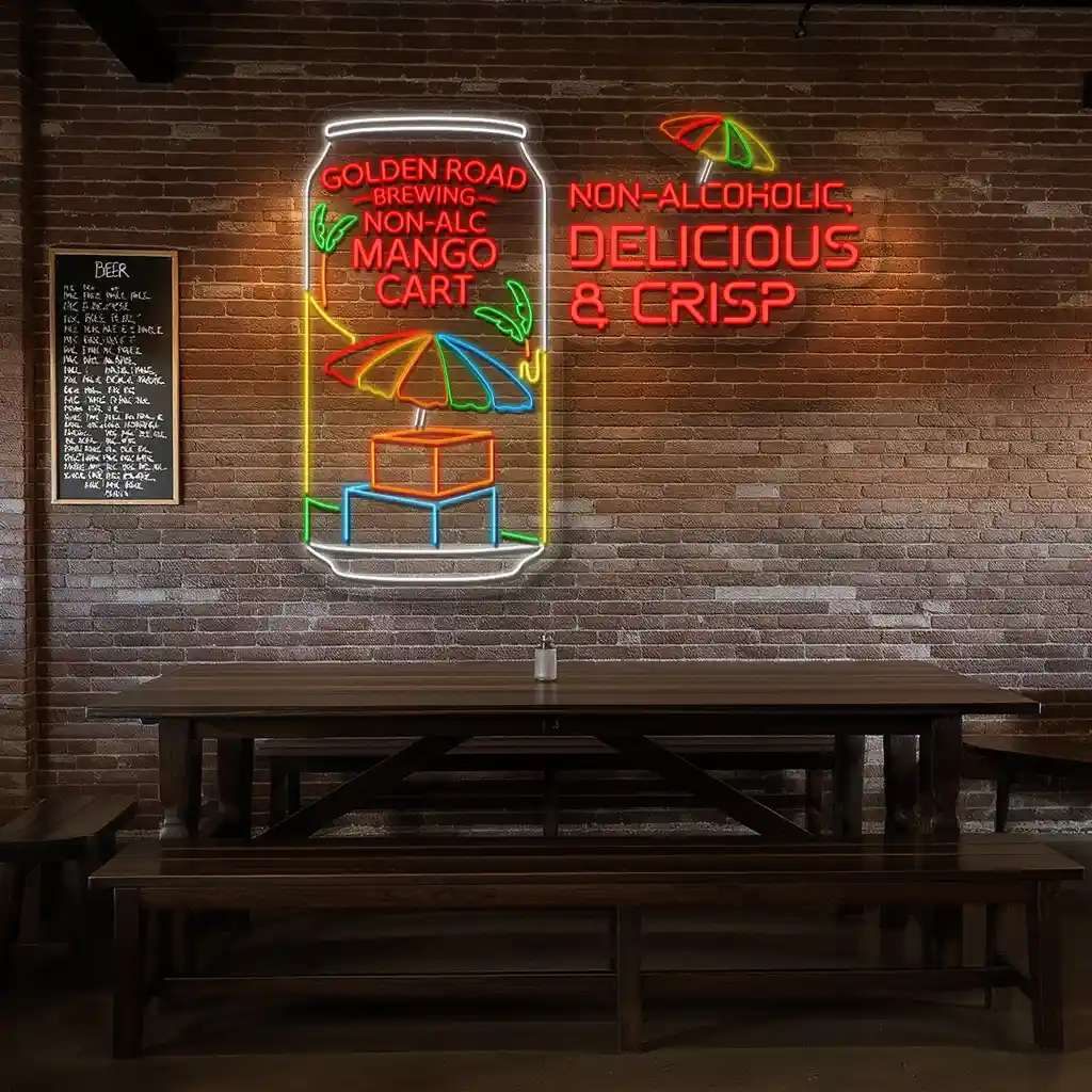 bright neon signs for non alcoholic mango cart drinks and fun high quality bright neon signs for non alcoholic mango cart drinks and fun high quality