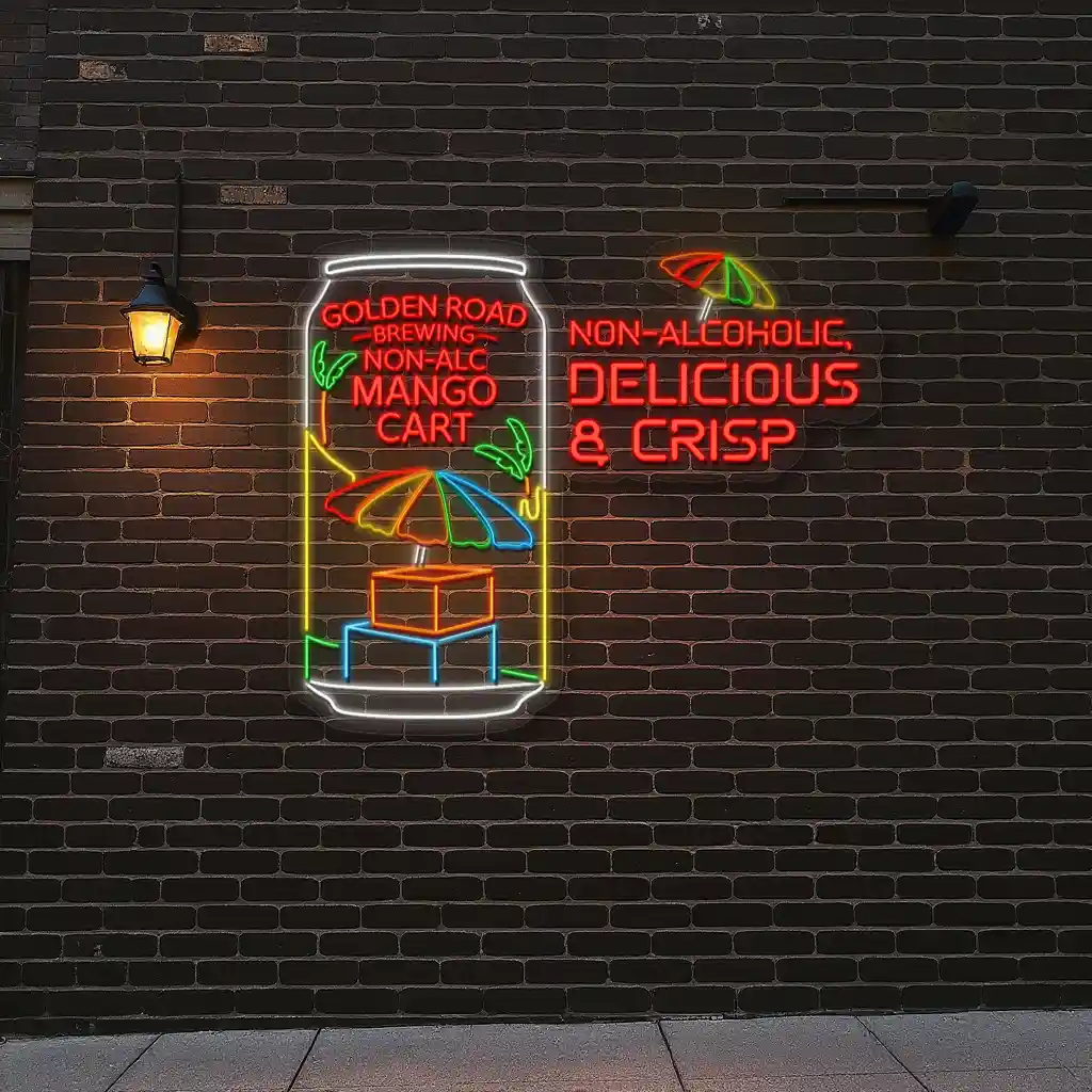 bright neon signs for non alcoholic mango cart drinks and fun new arrival bright neon signs for non alcoholic mango cart drinks and fun new arrival