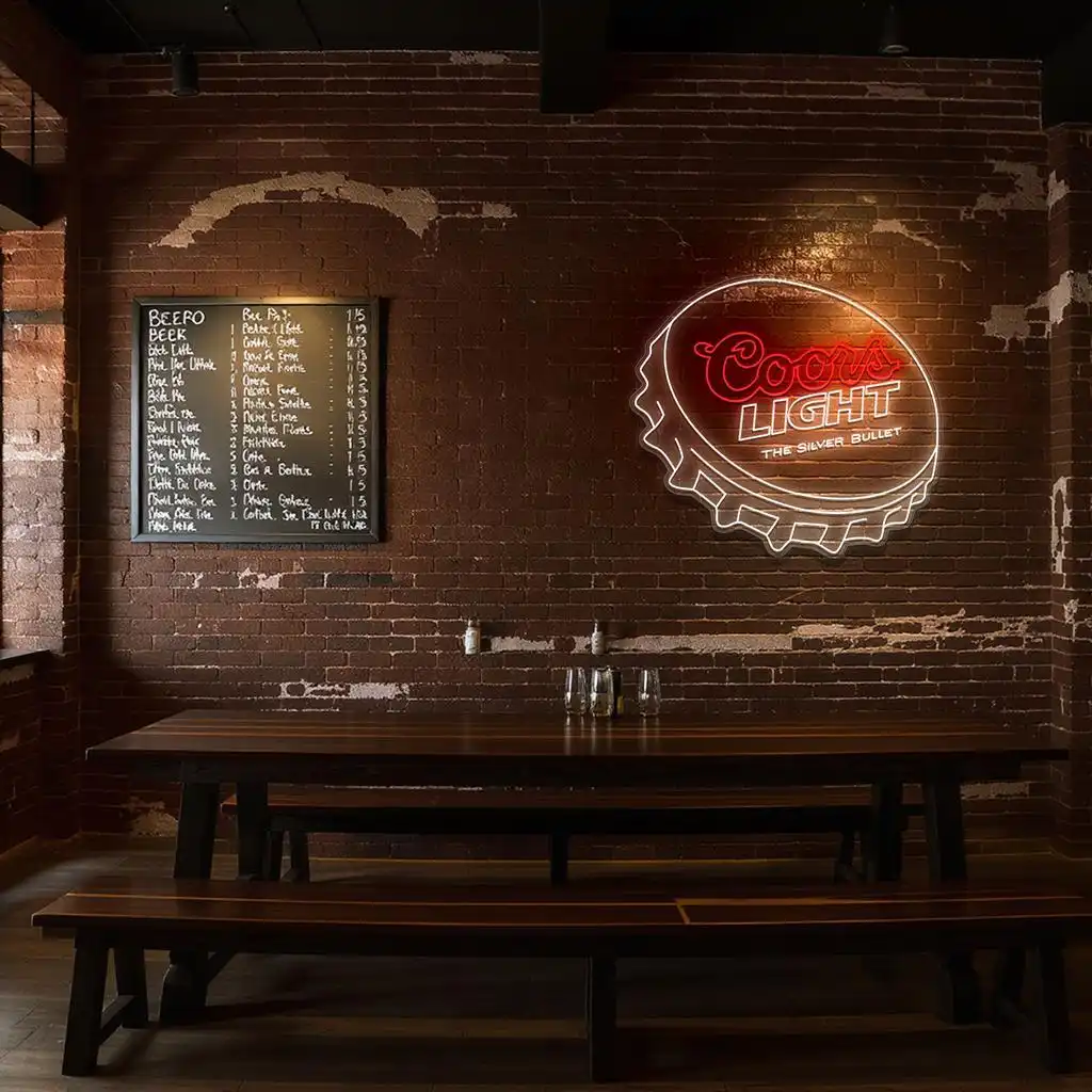 capture the vibe unique coors light neon sign for home bars latest model capture the vibe unique coors light neon sign for home bars latest model