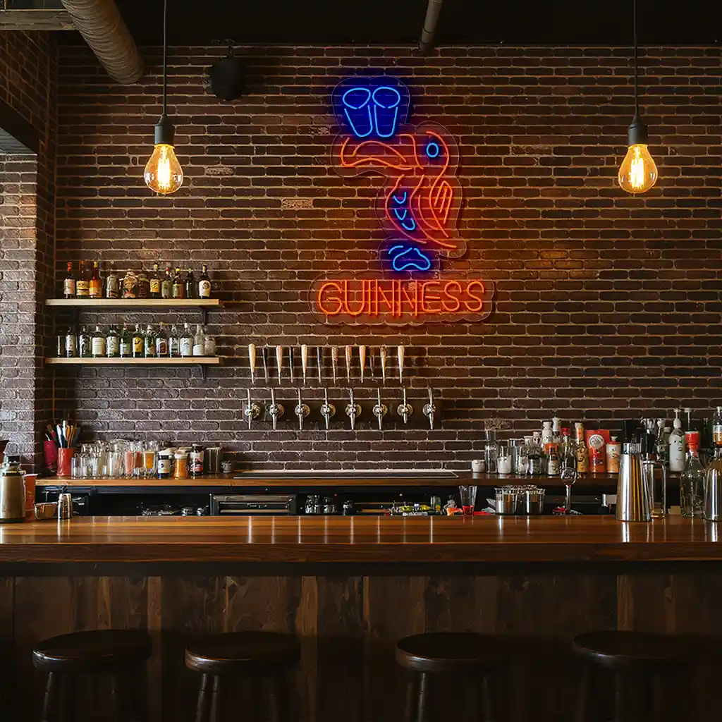 colorful neon pelican sign perfect decor for bars and cafes high quality colorful neon pelican sign perfect decor for bars and cafes high quality