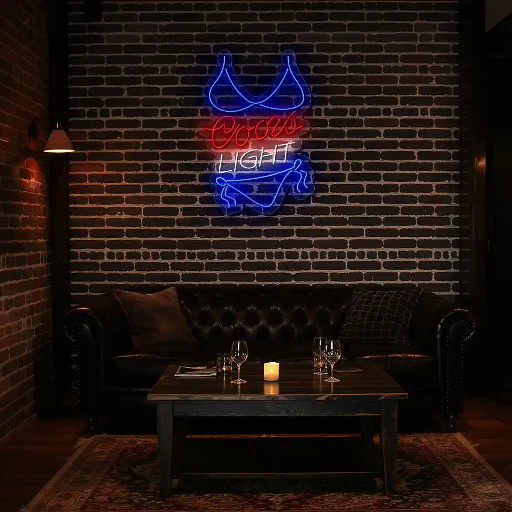 coors light neon sign bikini shaped bar decor inspiration 5 coors light neon sign bikini shaped bar decor inspiration 5