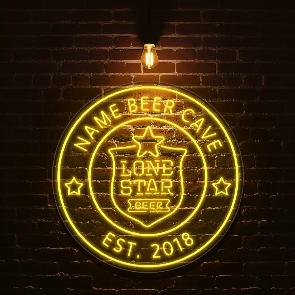 custom neon beer cave sign personalized led bar decor 1 custom neon beer cave sign personalized led bar decor 1