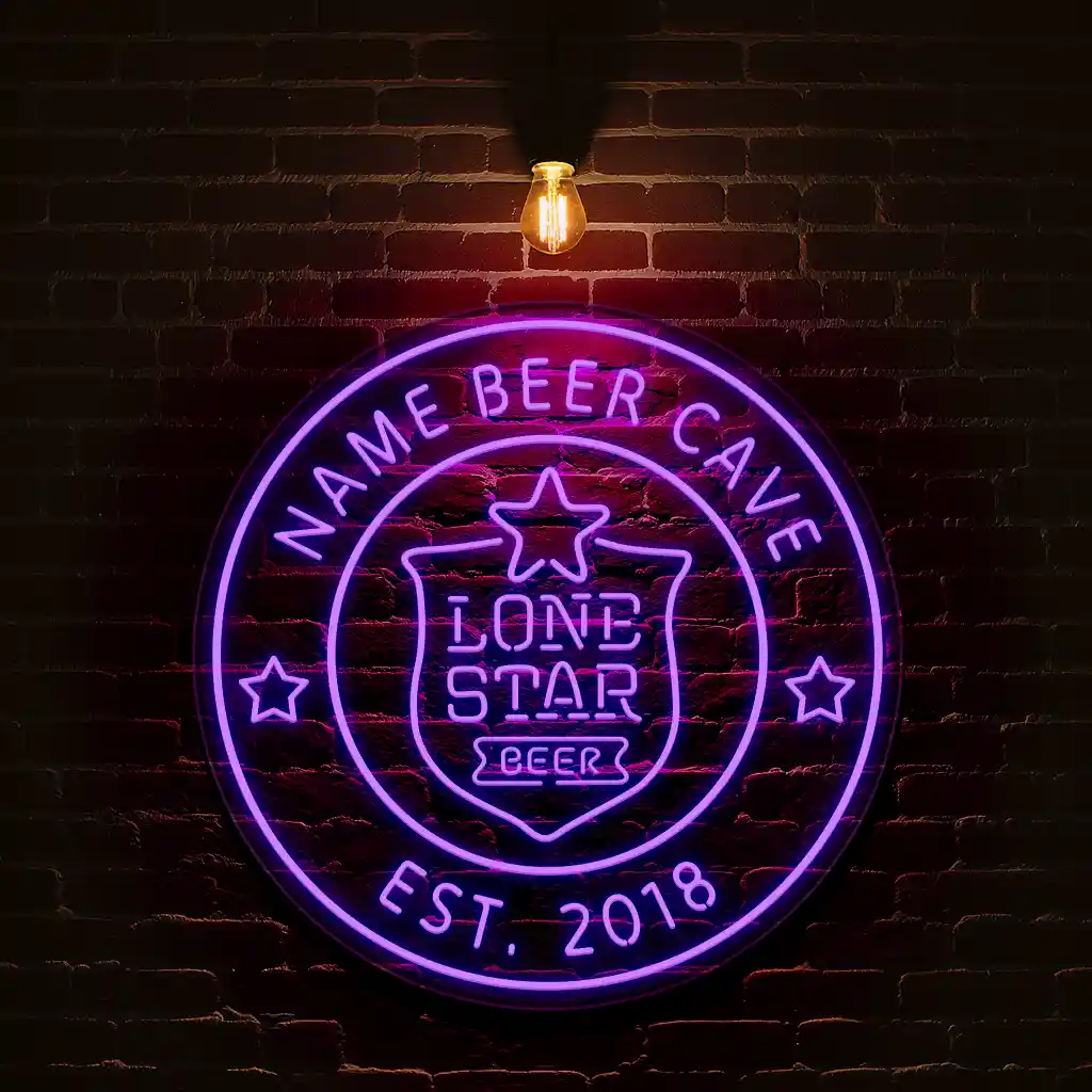 custom neon beer cave sign personalized led bar decor 5 custom neon beer cave sign personalized led bar decor 5