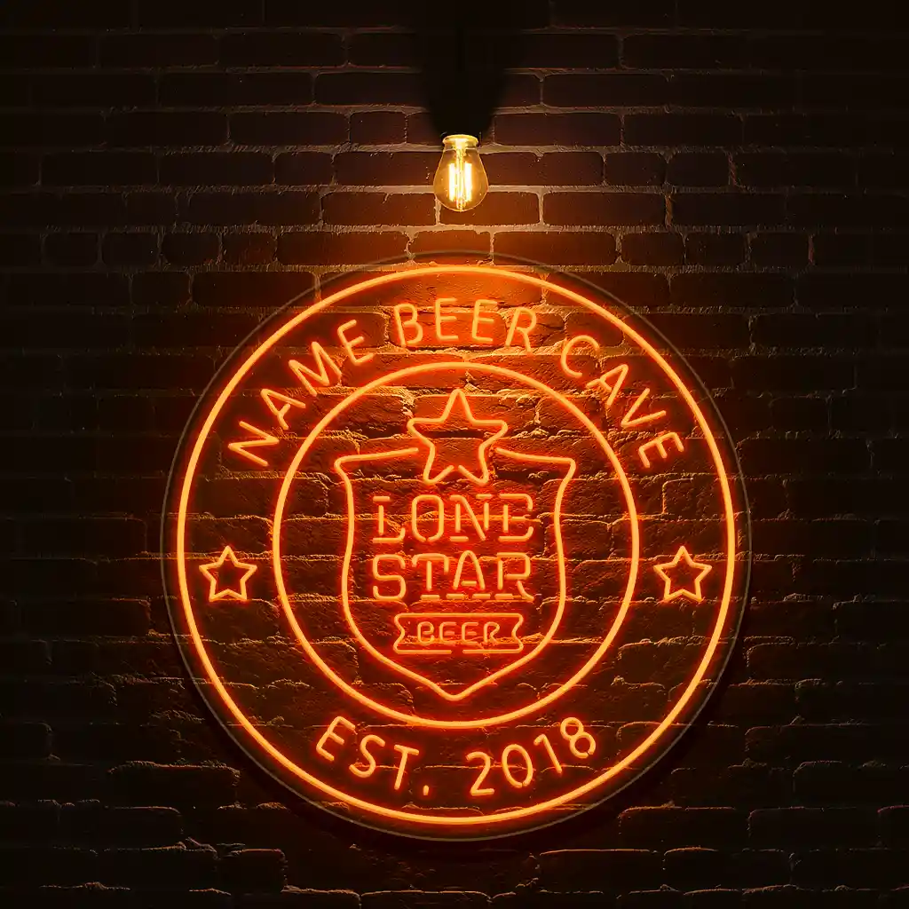 custom neon beer cave sign personalized led bar decor 8 custom neon beer cave sign personalized led bar decor 8