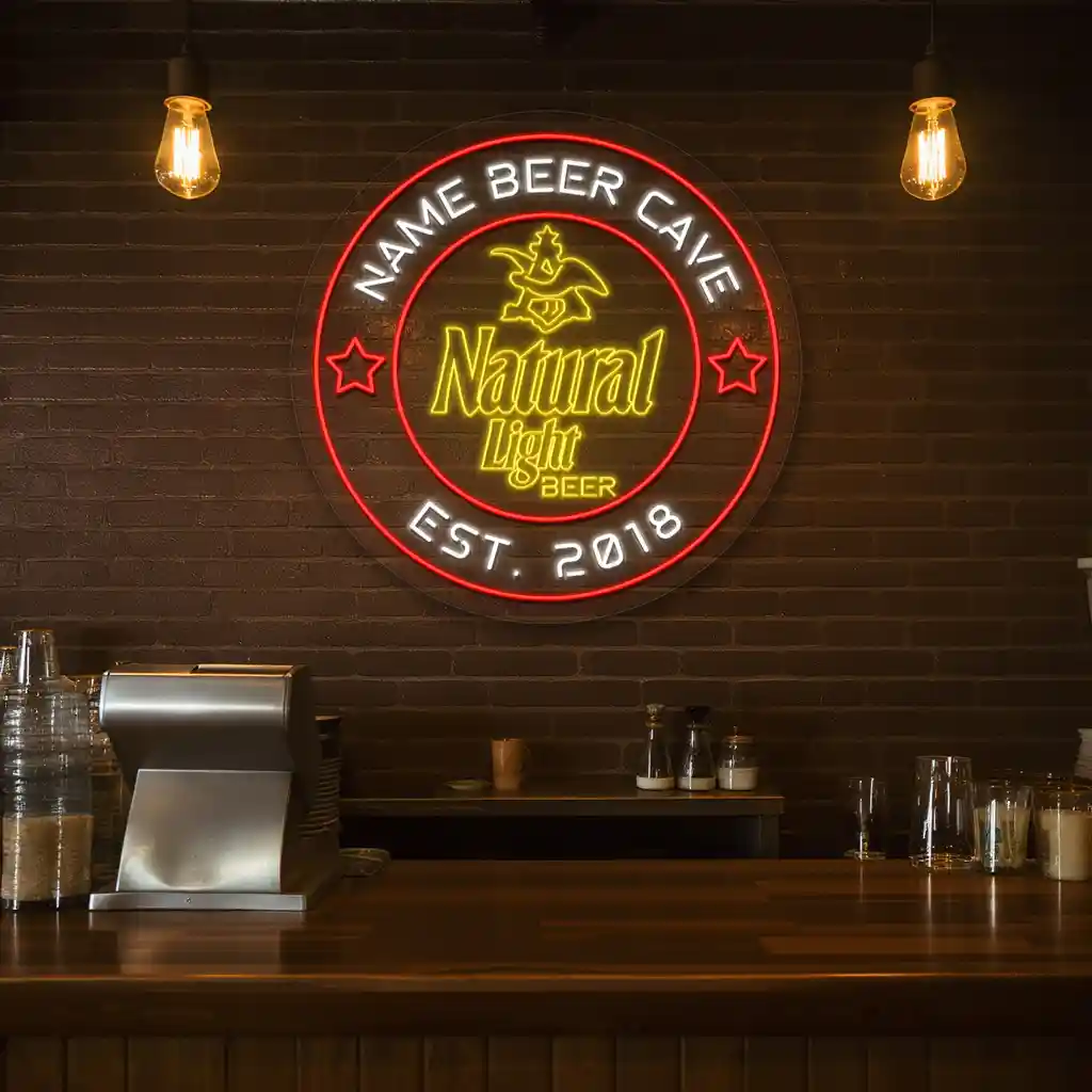 custom neon beer cave signs for unique bar decor and branding fashion forward custom neon beer cave signs for unique bar decor and branding fashion forward