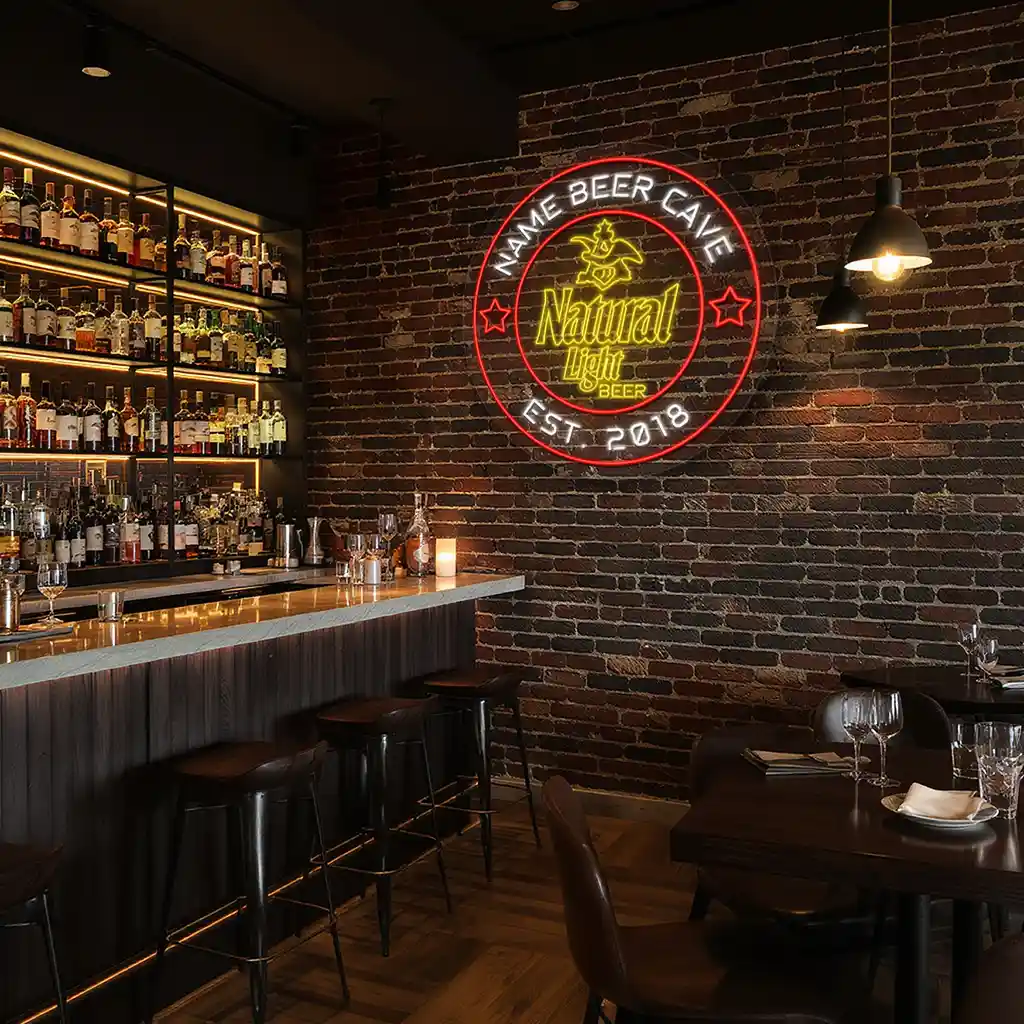 custom neon beer cave signs for unique bar decor and branding trendy custom neon beer cave signs for unique bar decor and branding trendy