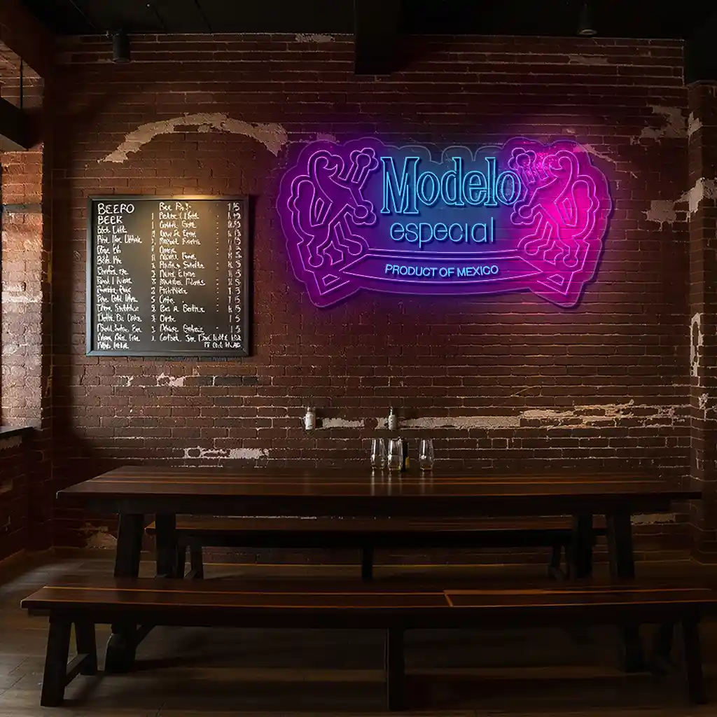 discover the vibrant modelo especial neon sign for your space latest model discover the vibrant modelo especial neon sign for your space latest model