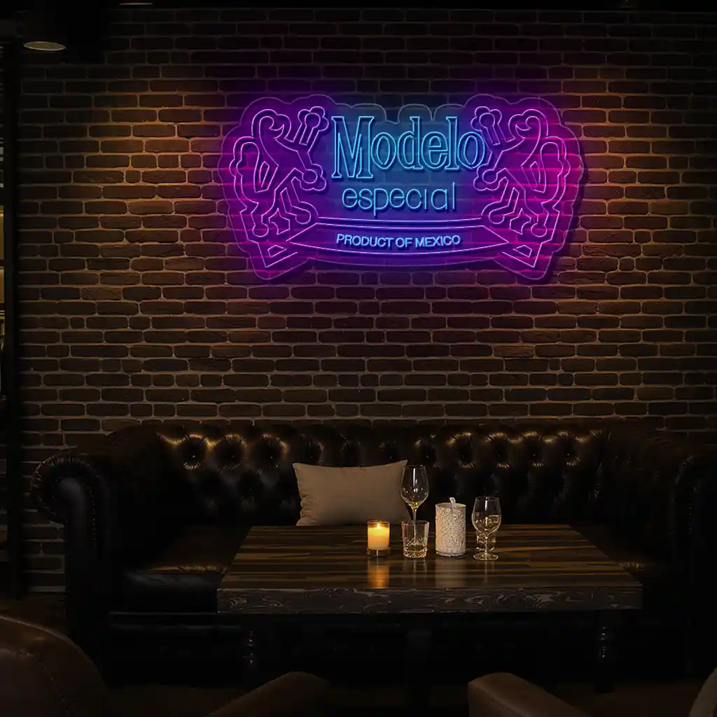 discover the vibrant modelo especial neon sign for your space premium grade discover the vibrant modelo especial neon sign for your space premium grade