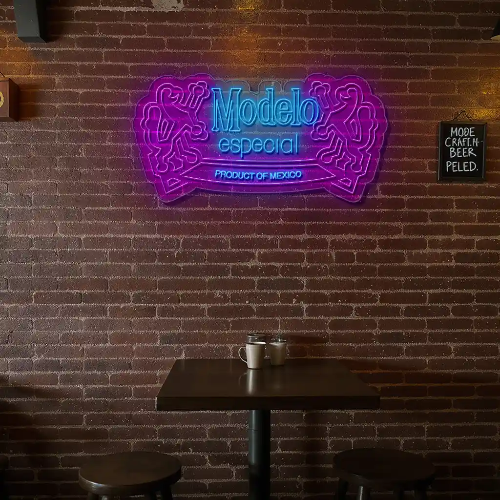 discover the vibrant modelo especial neon sign for your space trendy discover the vibrant modelo especial neon sign for your space trendy