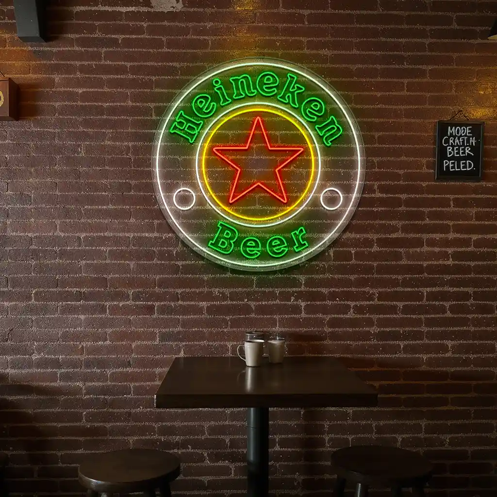 eye catching heineken neon sign for ultimate bar decor high quality eye catching heineken neon sign for ultimate bar decor high quality