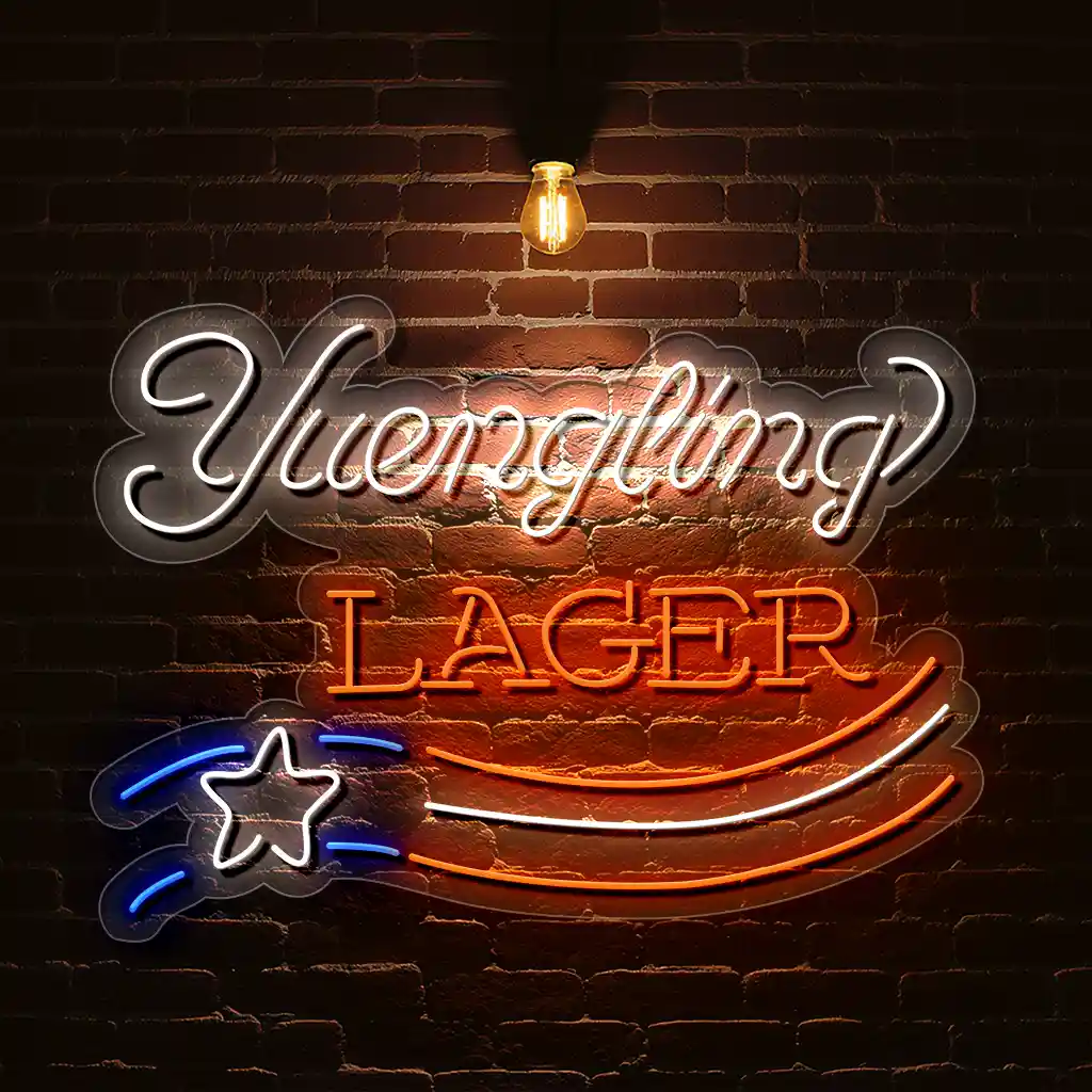 get lit with vibrant neon yuengling lager sign designs today best selling get lit with vibrant neon yuengling lager sign designs today best selling