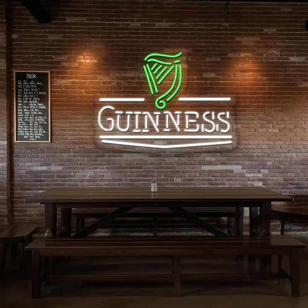 guinness beer neon sign irish pub led wall light decor high quality guinness beer neon sign irish pub led wall light decor high quality