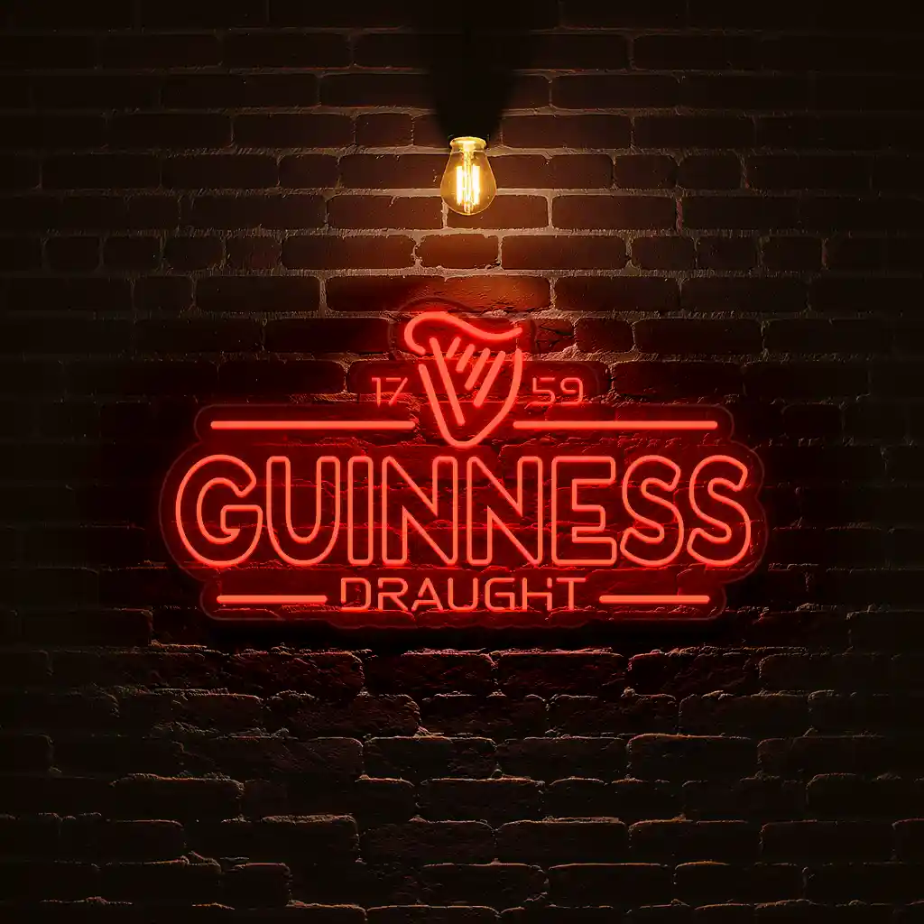 illuminate your space with classic guinness draught neon sign latest model illuminate your space with classic guinness draught neon sign latest model