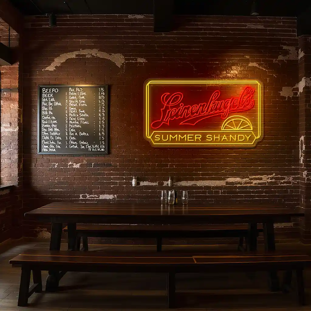 leinenkugels summer shandy neon sign brighten your space 4 leinenkugels summer shandy neon sign brighten your space 4