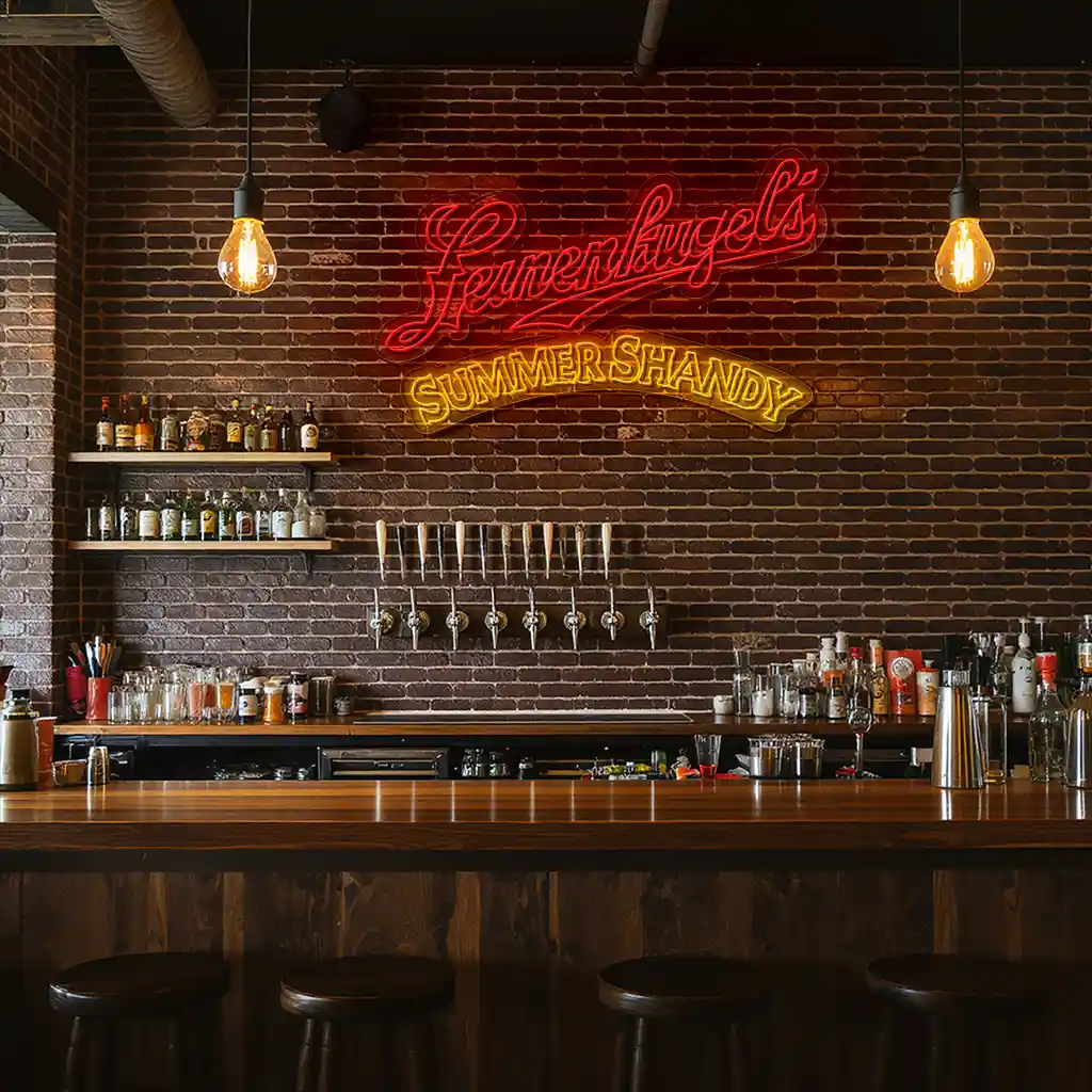 leinenkugels summer shandy neon sign vibrant wall decor 3 leinenkugels summer shandy neon sign vibrant wall decor 3