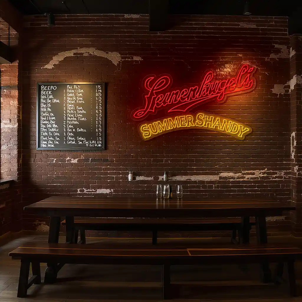 leinenkugels summer shandy neon sign vibrant wall decor 4 leinenkugels summer shandy neon sign vibrant wall decor 4