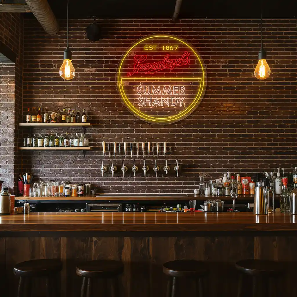 leinenkugels summer shandy neon sign vintage bar decor 3 leinenkugels summer shandy neon sign vintage bar decor 3