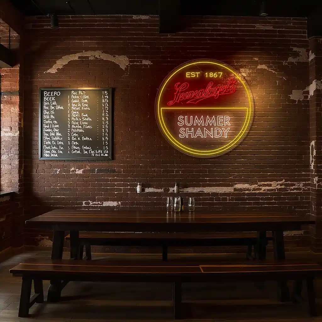 leinenkugels summer shandy neon sign vintage bar decor 4 leinenkugels summer shandy neon sign vintage bar decor 4