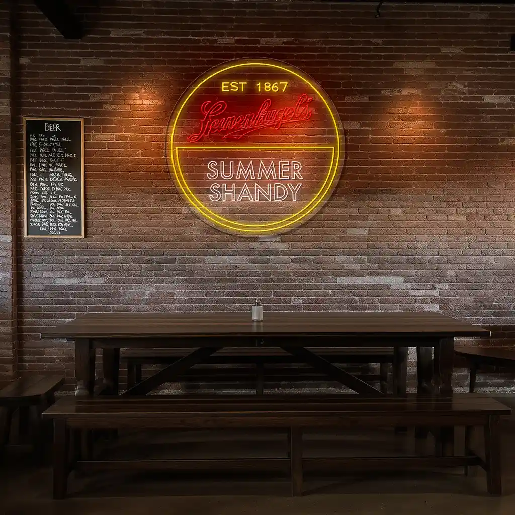 leinenkugels summer shandy neon sign vintage bar decor 7 leinenkugels summer shandy neon sign vintage bar decor 7