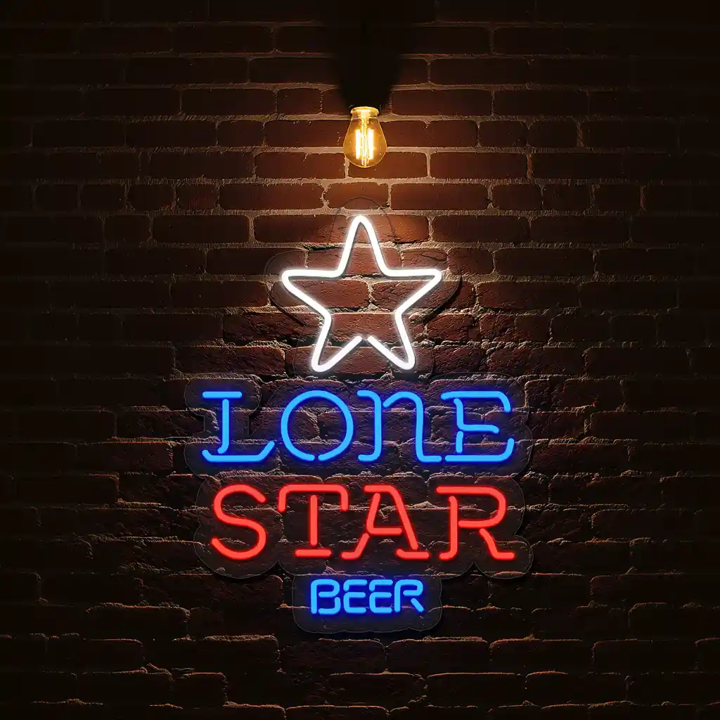 lone star beer neon sign decoration vintage wall art 1 lone star beer neon sign decoration vintage wall art 1