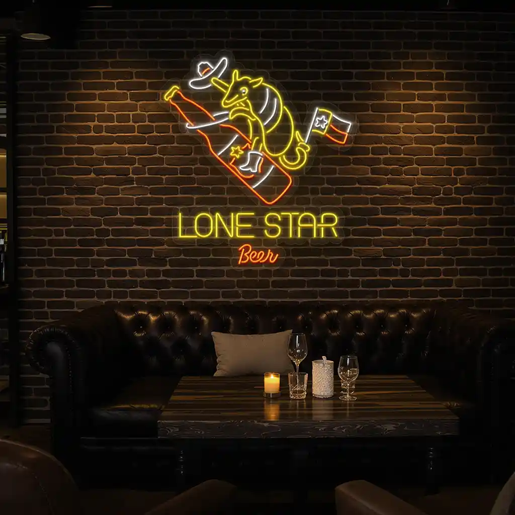 lone star beer neon sign texas style and vibes decor 7 lone star beer neon sign texas style and vibes decor 7