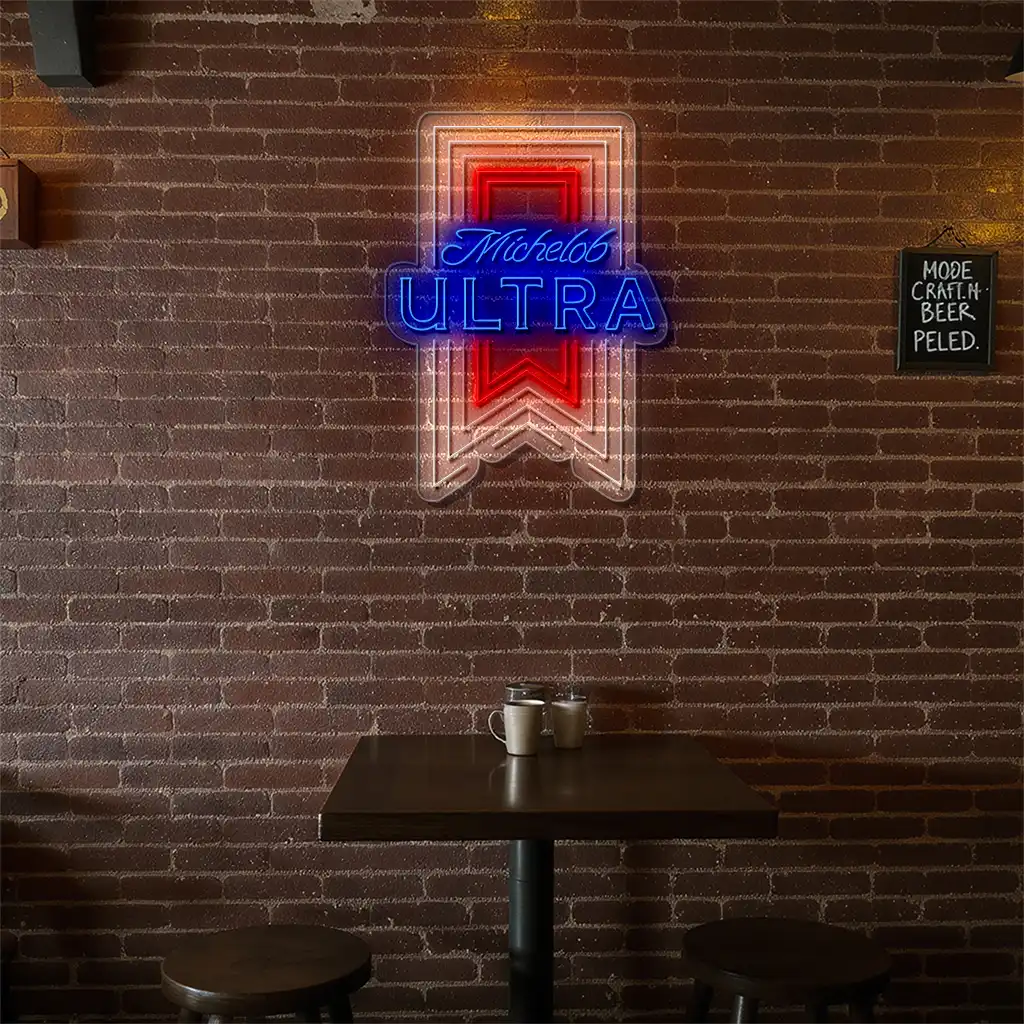 michelob ultra neon sign design bright bold and stylish decor trendy michelob ultra neon sign design bright bold and stylish decor trendy