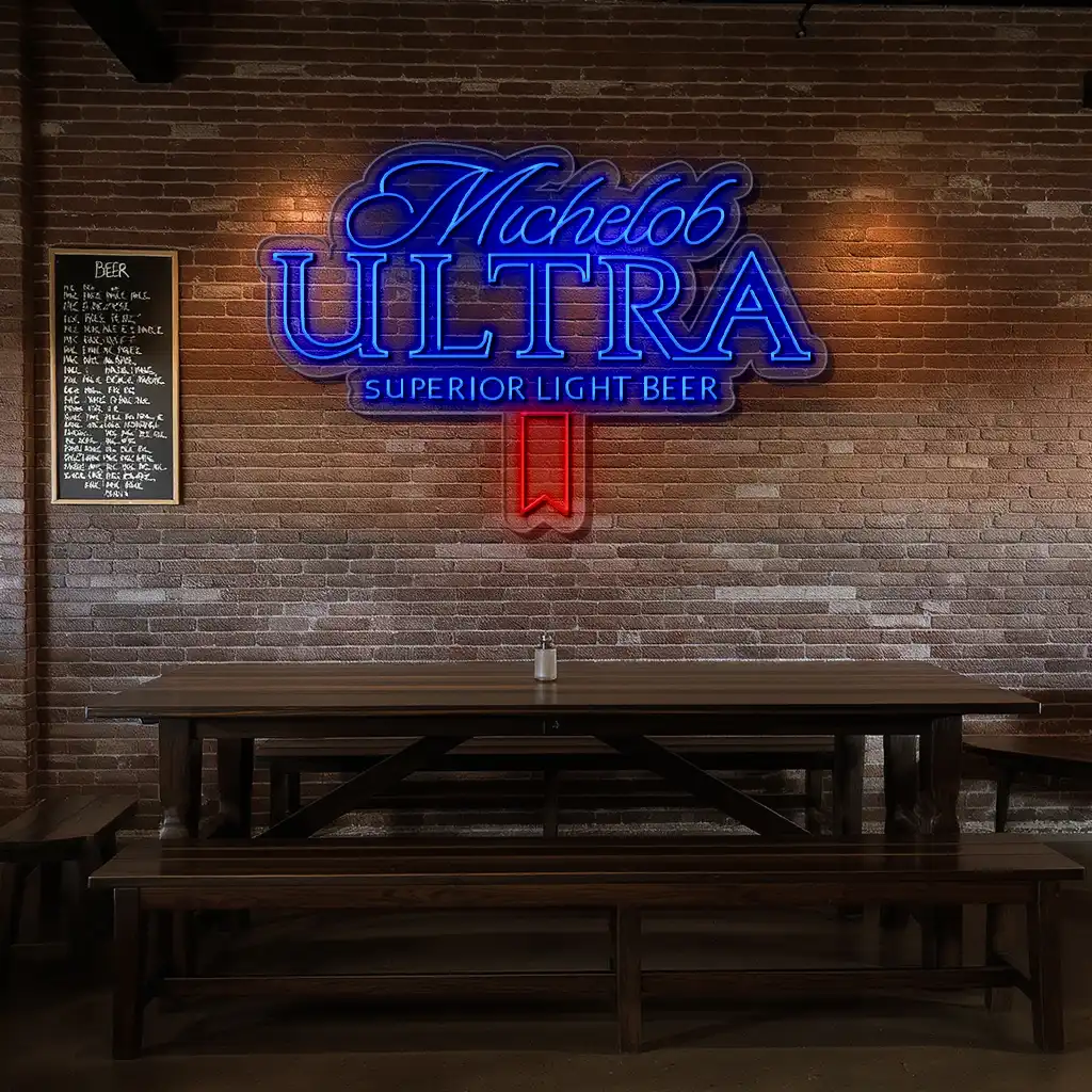 michelob ultra neon sign illuminate your space with style top rated michelob ultra neon sign illuminate your space with style top rated