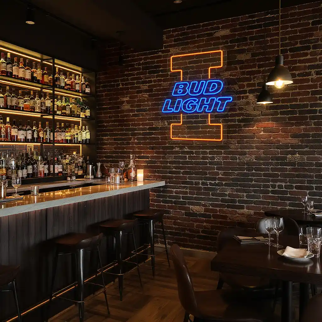 neon beer signs vintage bud light glow for home decor 8 neon beer signs vintage bud light glow for home decor 8