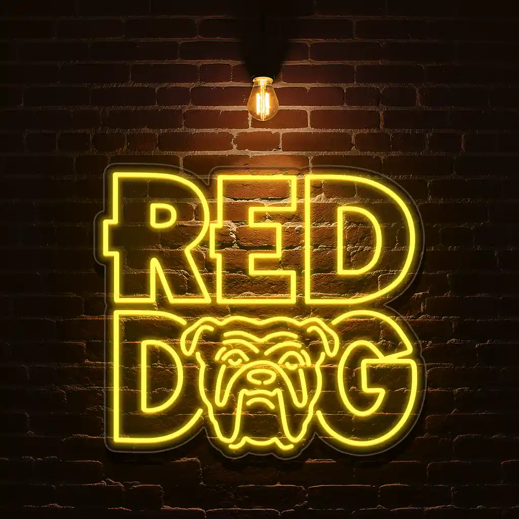neon bulldog sign eye catching red dog design for bars 7 neon bulldog sign eye catching red dog design for bars 7