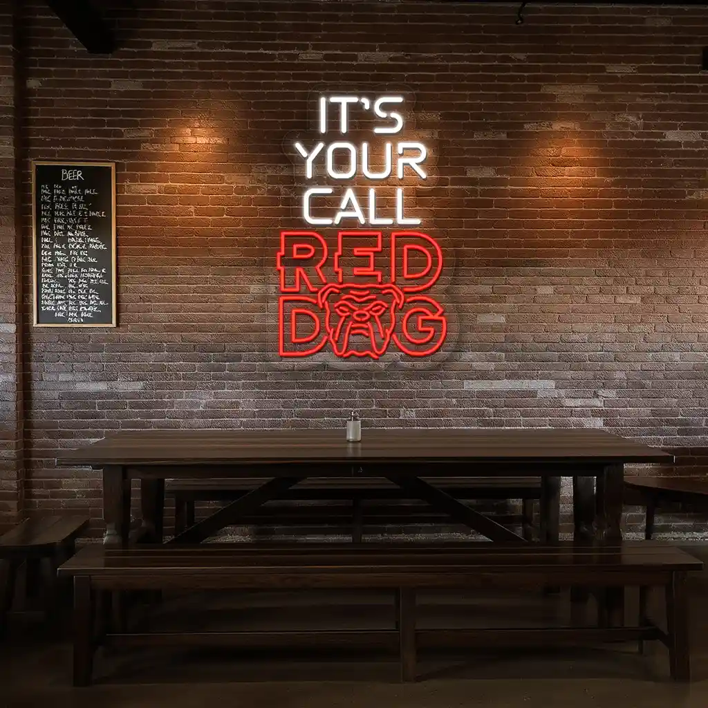 neon sign design inspiring quote and bulldog art display 3 neon sign design inspiring quote and bulldog art display 3