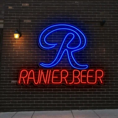 Rainier Beer Neon Signs