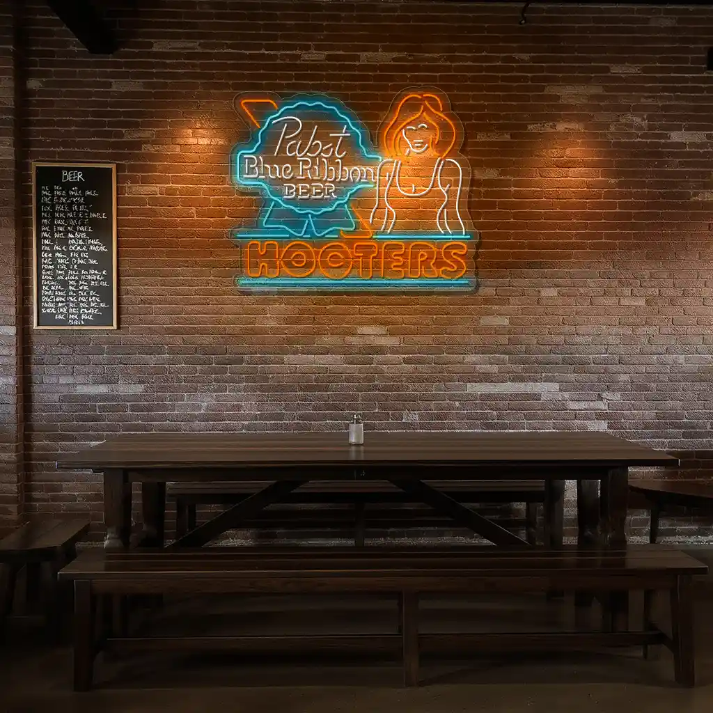 neon signs pabst beer and hooters bar decor inspiration 7 neon signs pabst beer and hooters bar decor inspiration 7