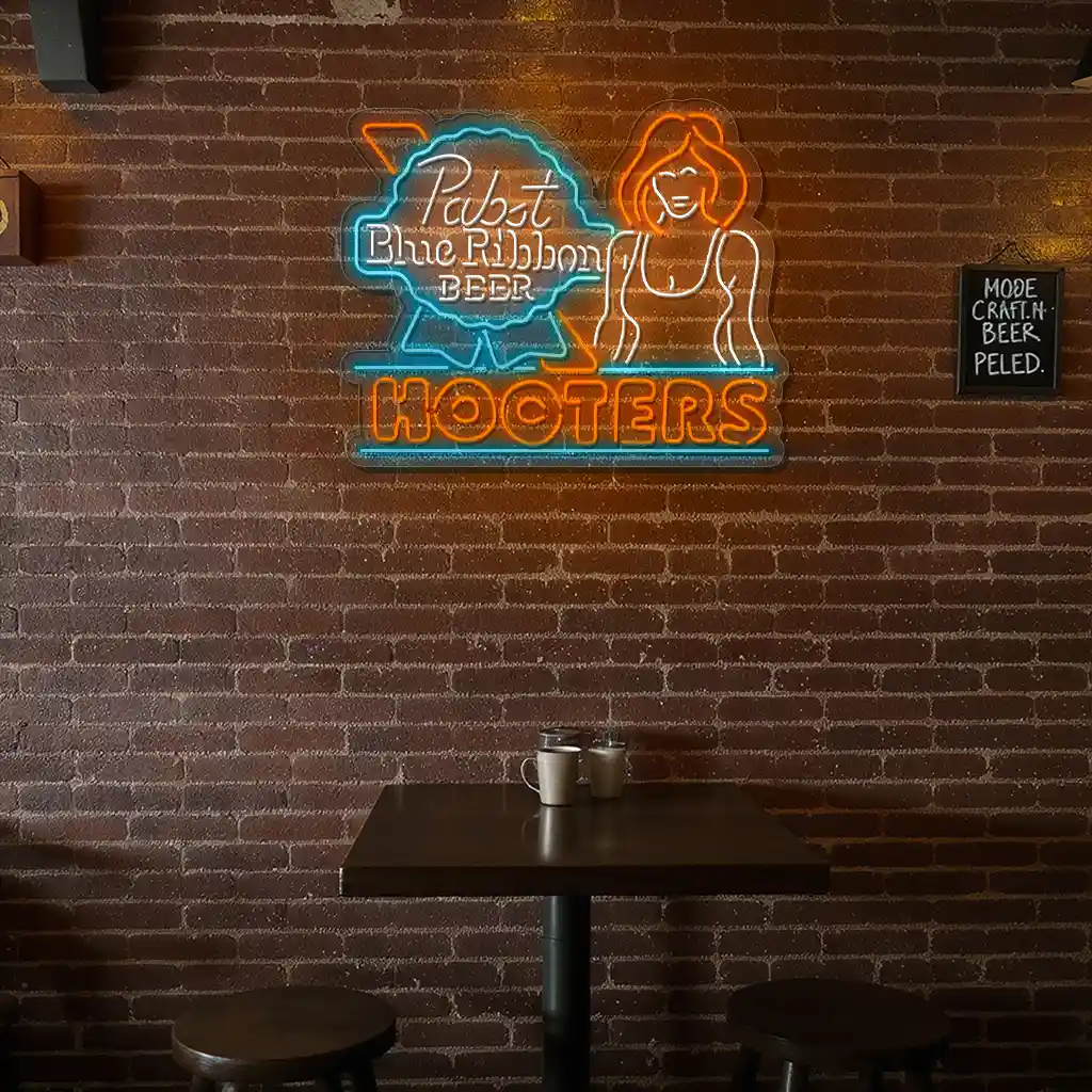 neon signs pabst beer and hooters bar decor inspiration 8 neon signs pabst beer and hooters bar decor inspiration 8