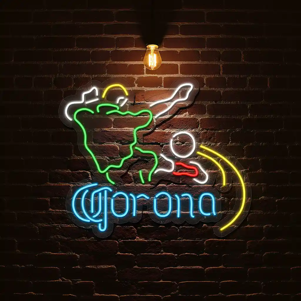 neon soccer sign art vibrant wall decor for sports fans 1 neon soccer sign art vibrant wall decor for sports fans 1