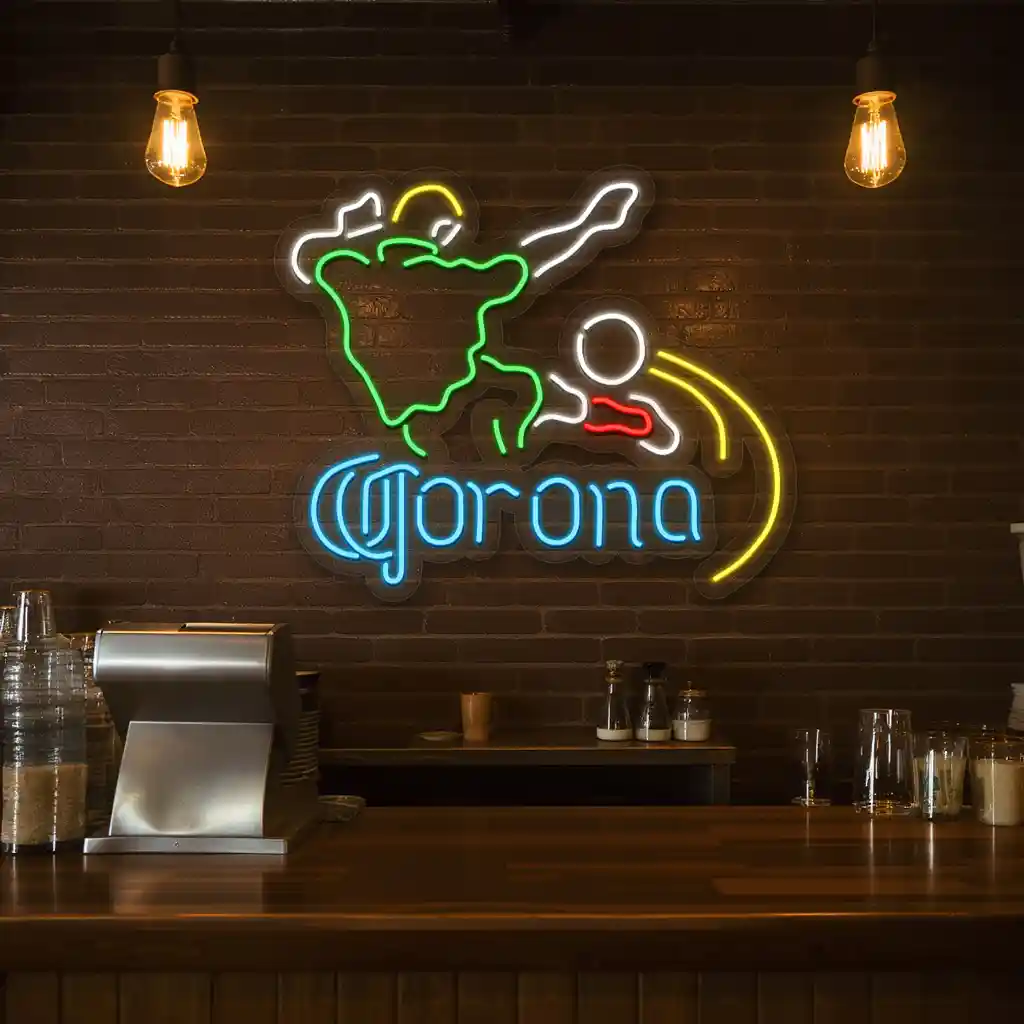 neon soccer sign art vibrant wall decor for sports fans 2 neon soccer sign art vibrant wall decor for sports fans 2