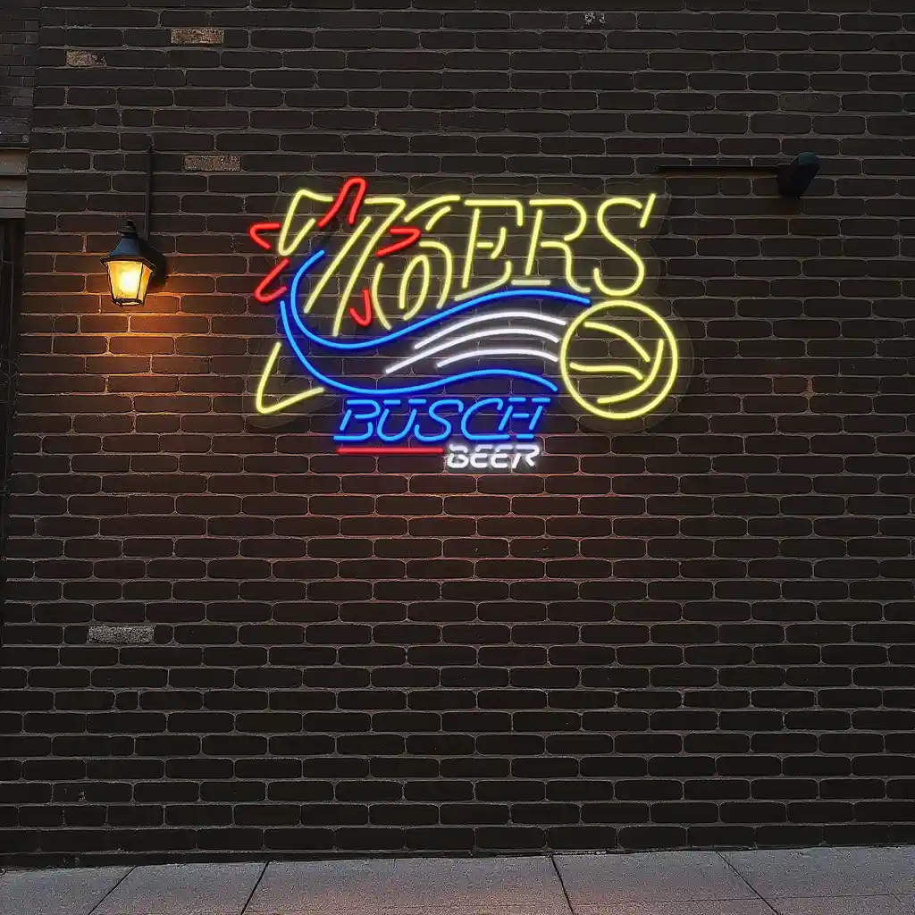 philadelphia themed 76ers neon sign for beer lovers 5 philadelphia themed 76ers neon sign for beer lovers 5