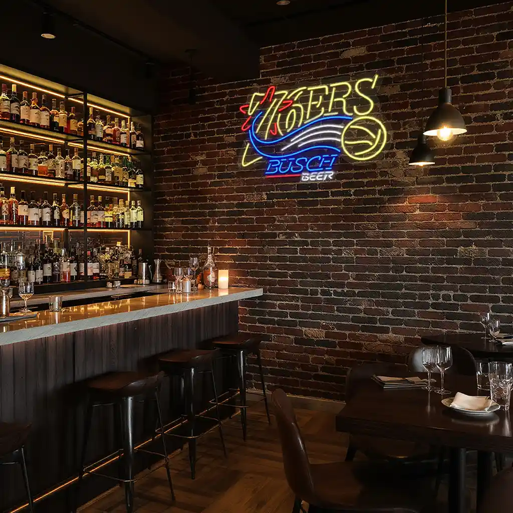 philadelphia themed 76ers neon sign for beer lovers 8 philadelphia themed 76ers neon sign for beer lovers 8