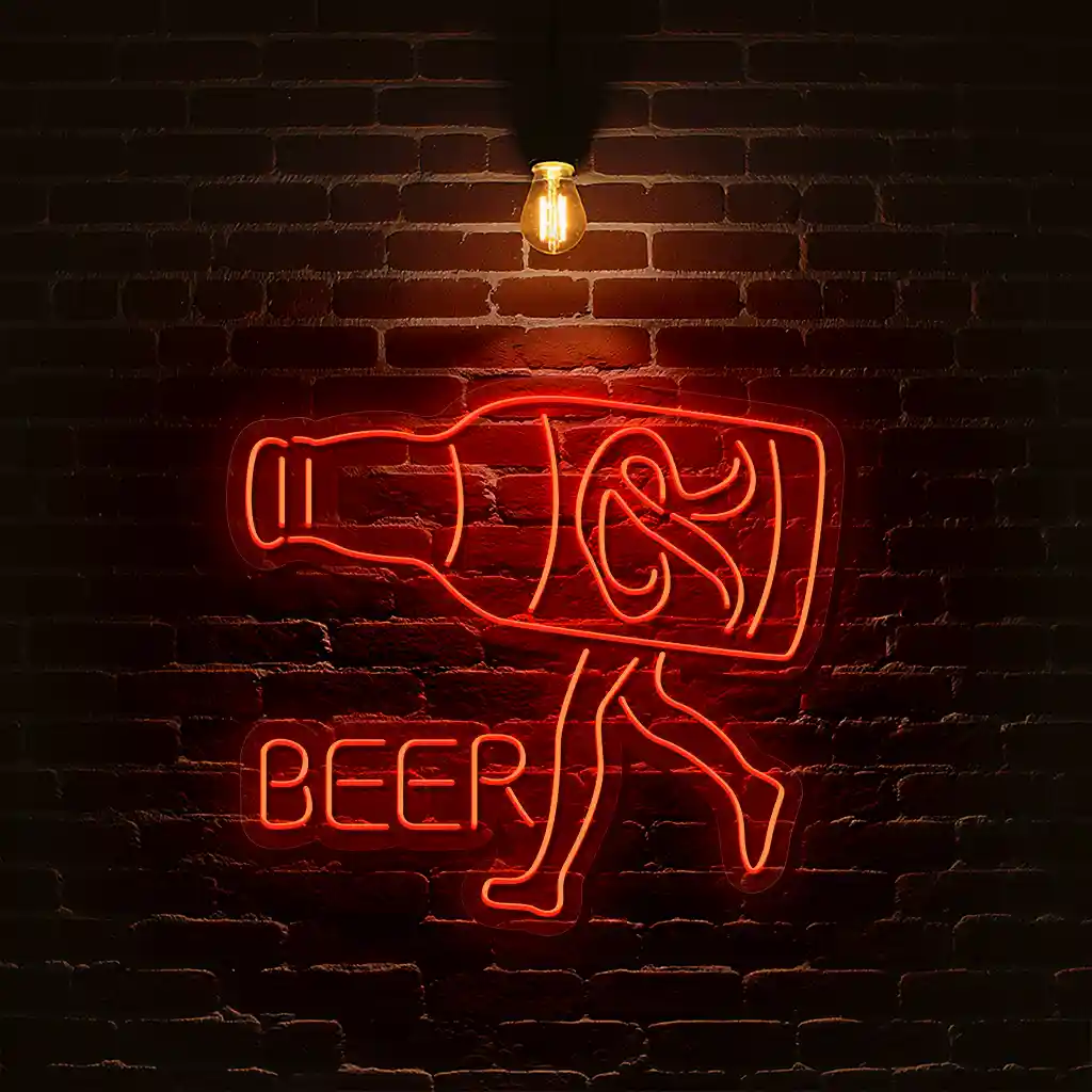playful beer neon sign enhance your bars ambiance 3 playful beer neon sign enhance your bars ambiance 3