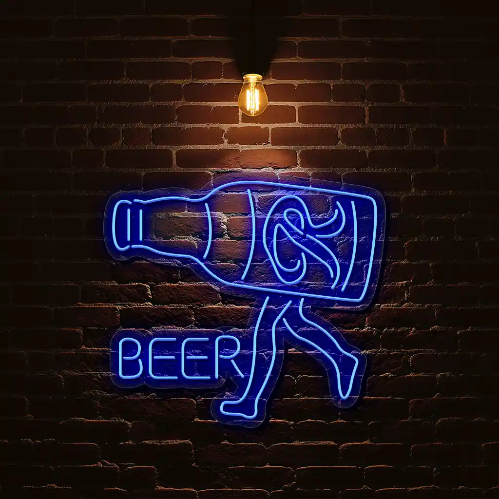 playful beer neon sign enhance your bars ambiance 4 playful beer neon sign enhance your bars ambiance 4