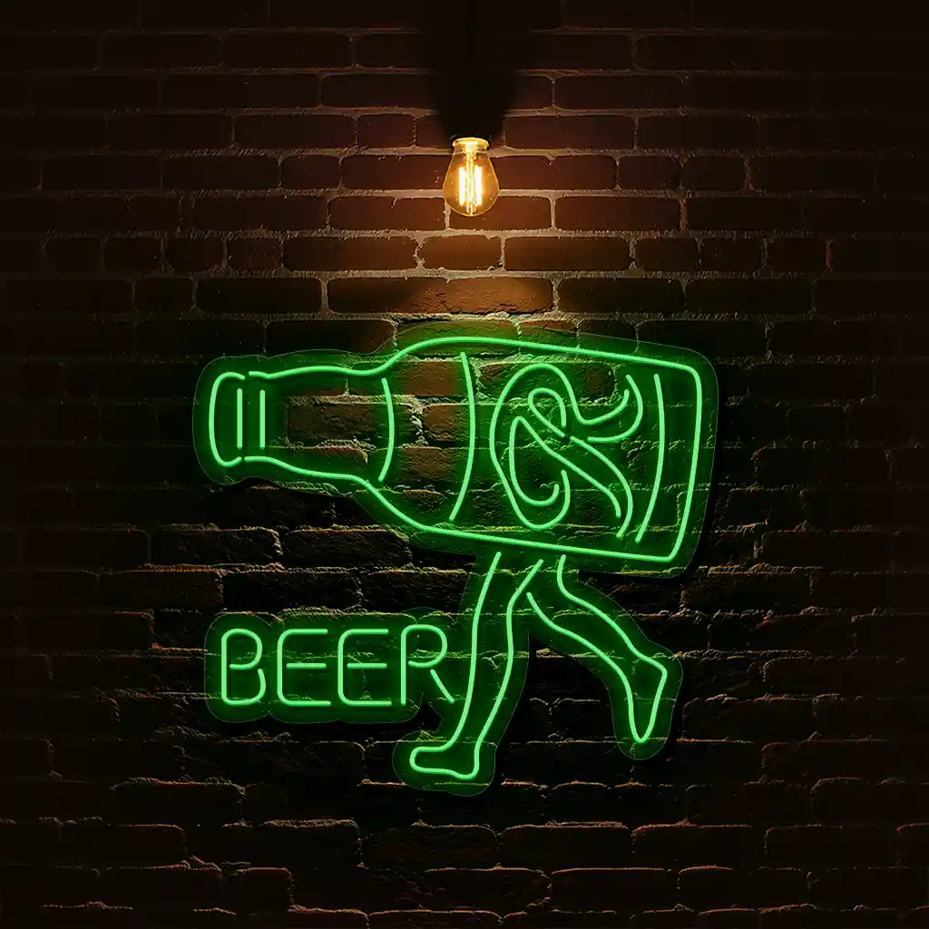 playful beer neon sign enhance your bars ambiance 6 playful beer neon sign enhance your bars ambiance 6