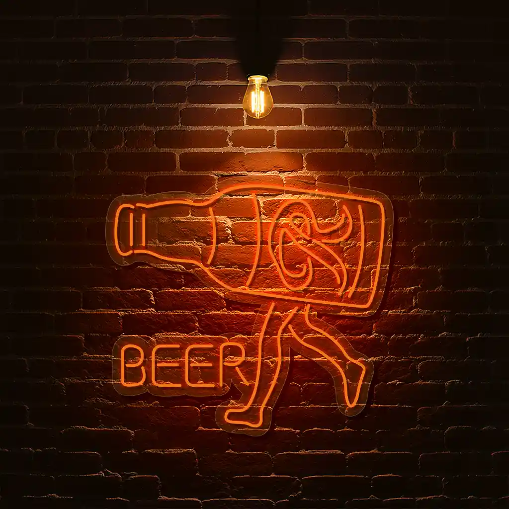 playful beer neon sign enhance your bars ambiance 8 playful beer neon sign enhance your bars ambiance 8