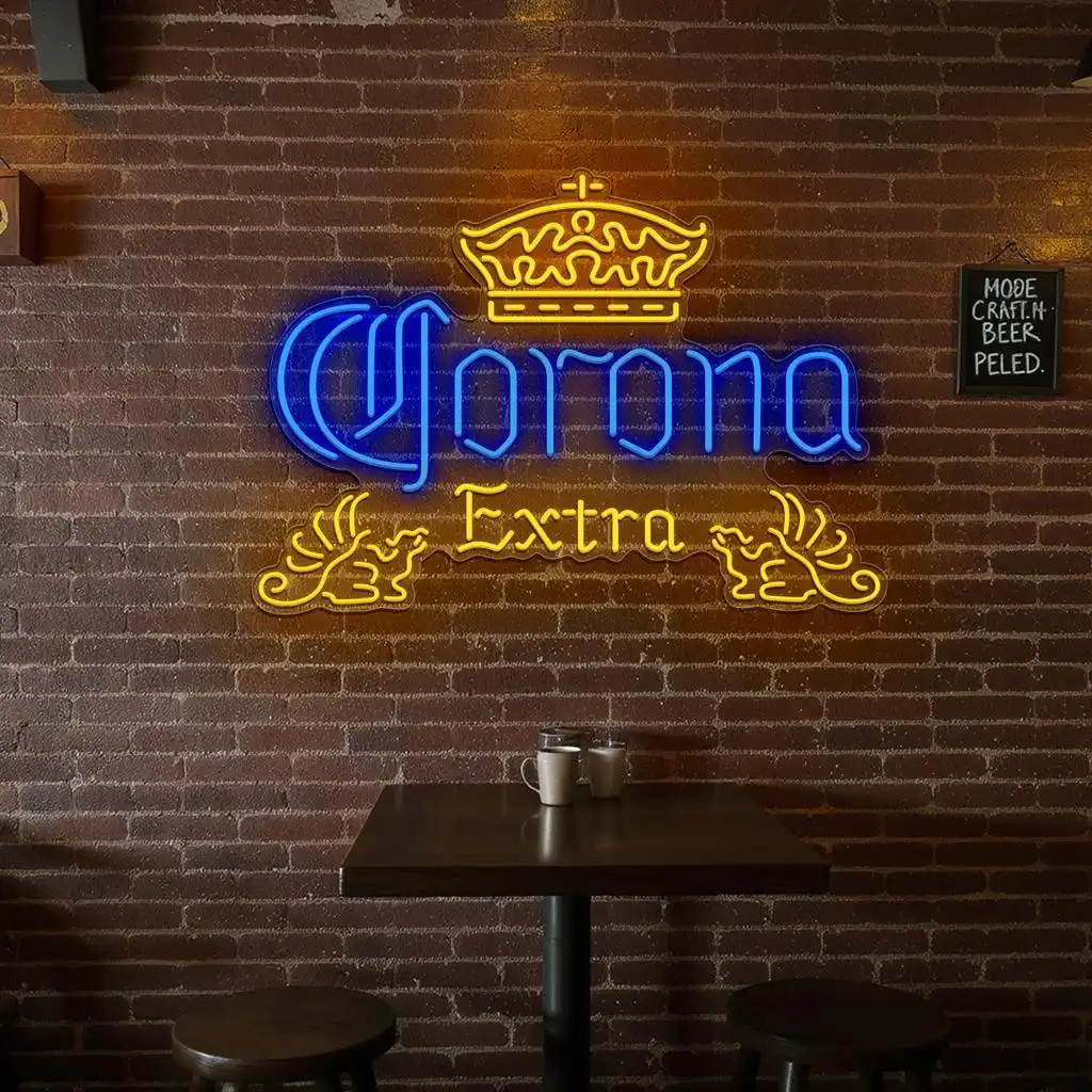 radiant corona extra neon sign for vibrant bar decor new arrival radiant corona extra neon sign for vibrant bar decor new arrival